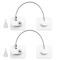 2 Pack Refrigerator Door Locks with Keys – Self-Adhesive Child Safety Locks