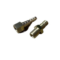 Brass Gas Inlet Adapter Set for Absorption Fridge – Hose Barb & Male Thread Connectors