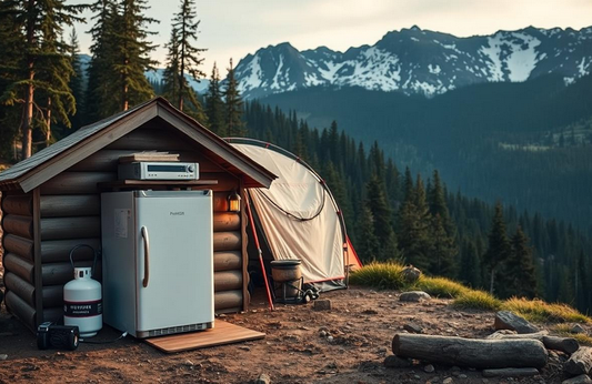 Real Off-Grid Test: Can a Compact 3-Way Propane Fridge Truly Power a Hunting Cabin?