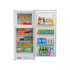 SMAD 190 LPG & Electric Fridge Freezer – Dual Power, Quiet & Energy Efficient for Off-Grid Homes, RVs, and Cabins