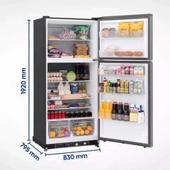 SMAD 540L Stainless Steel Propane Refrigerator – Gas Fridge for Off-Grid Homes, Cabins & Remote Living