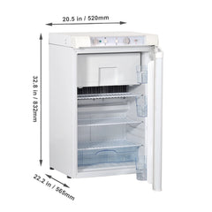 Smad 100L Propane Refrigerator 3-Way Gas/220-240V/12V with Freezer for RV & Off-Grid Use – Quiet, Efficient, and Eco-Friendly