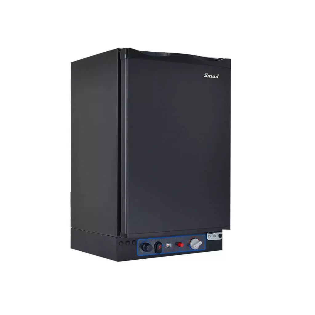 SMAD 40L 3-Way Mini Fridge – AC/DC/Propane Portable Off-Grid Fridge for Campervan, Caravan & Camping
