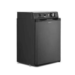 SMAD 60L Portable Cooler - Spacious 3-Way Absorption Fridge for Outdoor Activities - AC/DC/GAS, 0-10°C, LED Light, Reversible Door