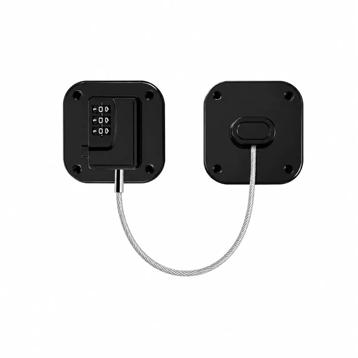 Combination Fridge Lock – 3 Digit Child Safety Lock for Refrigerator, Freezer & Cabinet Doors