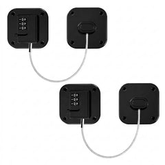 2 Pack Combination Fridge Lock – 3 Digit Child Safety Lock for Refrigerator, Freezer & Cabinet Doors