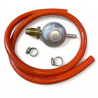 Propane Gas Regulator – 30 mbar Outlet Pressure, 1m Hose with 2 Clips – Compatible with BBQs
