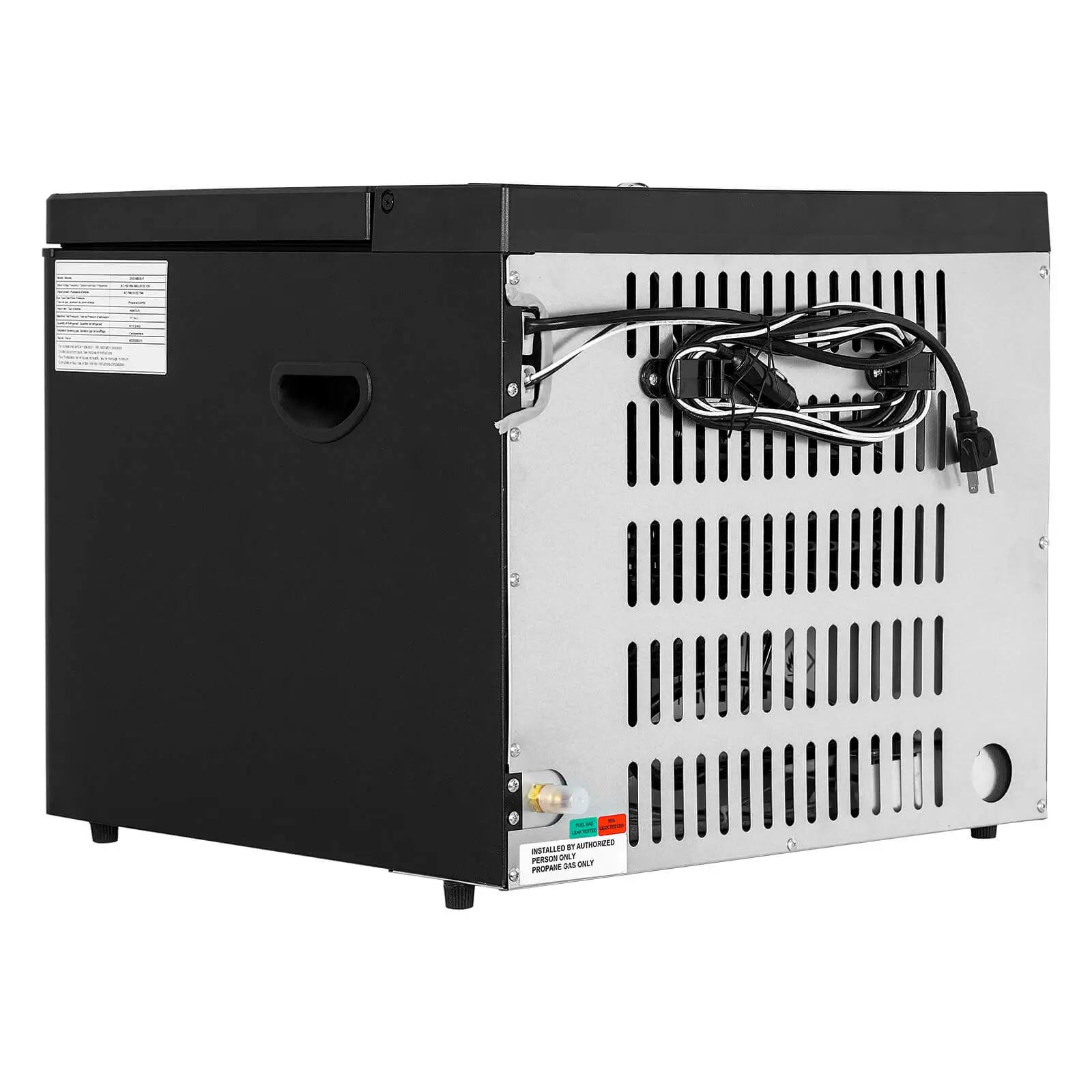 SMAD 40L Compact Propane & Electric Fridge – AC240V, DC12V and LPG, Top-Open Lid, Auto Defrost, for RV, Off-Grid, Outdoor Use