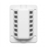 Smad Gas Fridge Flue Cover for Caravan & Motorhome – White Heat Deflector for Absorption Refrigerators