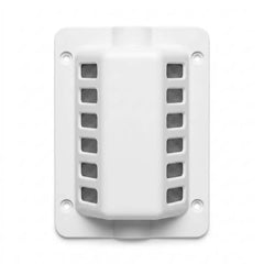 Smad Gas Fridge Flue Cover for Caravan & Motorhome – White Heat Deflector for Absorption Refrigerators